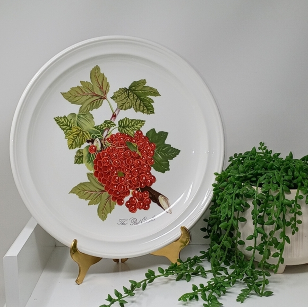 Pomona Portmeirion Rustic Red Currants Dinnerware Plate